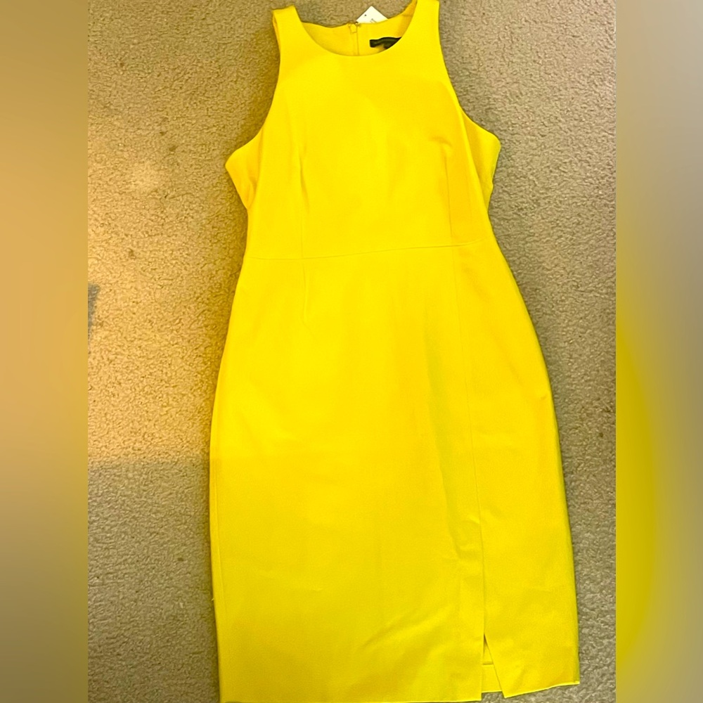 Yellow banana republic dress 🌼